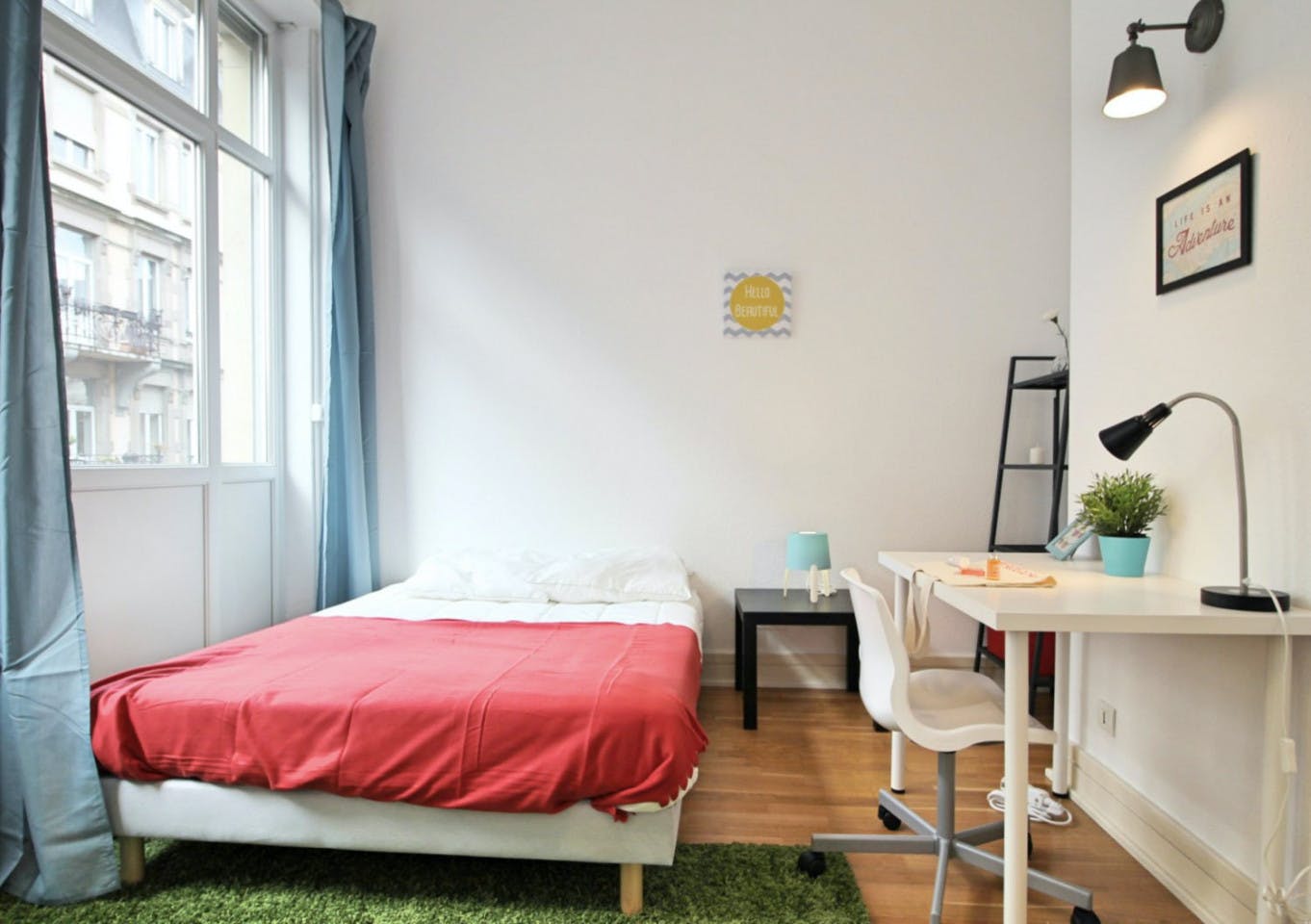  Cosy And Bright Room - 13m² - ST17  -  Large apartment located close to the Botanical Garden in Strasbourg  - Gallery -  1