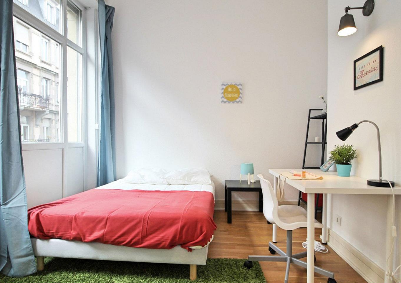  Cosy And Bright Room - 13m² - ST17  -  Large apartment located close to the Botanical Garden in Strasbourg  - Gallery -  25