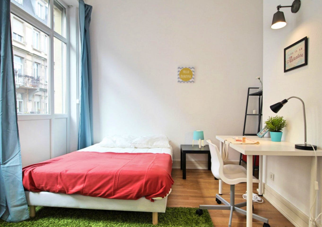  Cosy And Bright Room - 13m² - ST17  -  Large apartment located close to the Botanical Garden in Strasbourg  - Gallery -  7