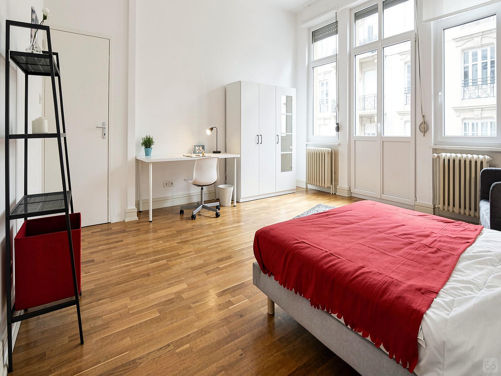  Spacious Luminous Bedroom - 22m² - ST18  -  Large apartment located close to the Botanical Garden in Strasbourg  - Gallery -  33