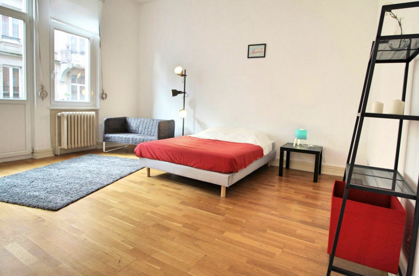  Spacious Luminous Bedroom - 22m² - ST18  -  Large apartment located close to the Botanical Garden in Strasbourg  - Gallery -  8