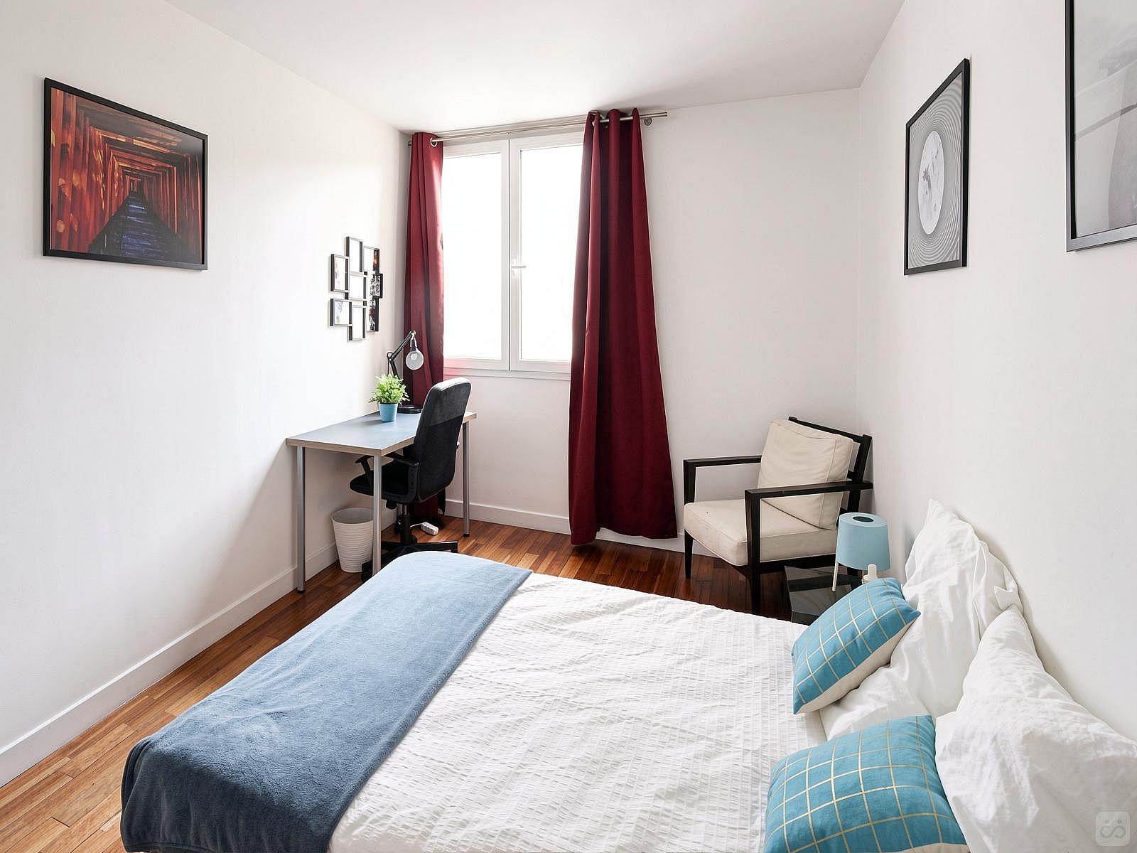  Spacious And Bright Room - 16m² - PA13  -  Bright and well appointed apartment located near the Sacré Cœur  - Gallery -  3