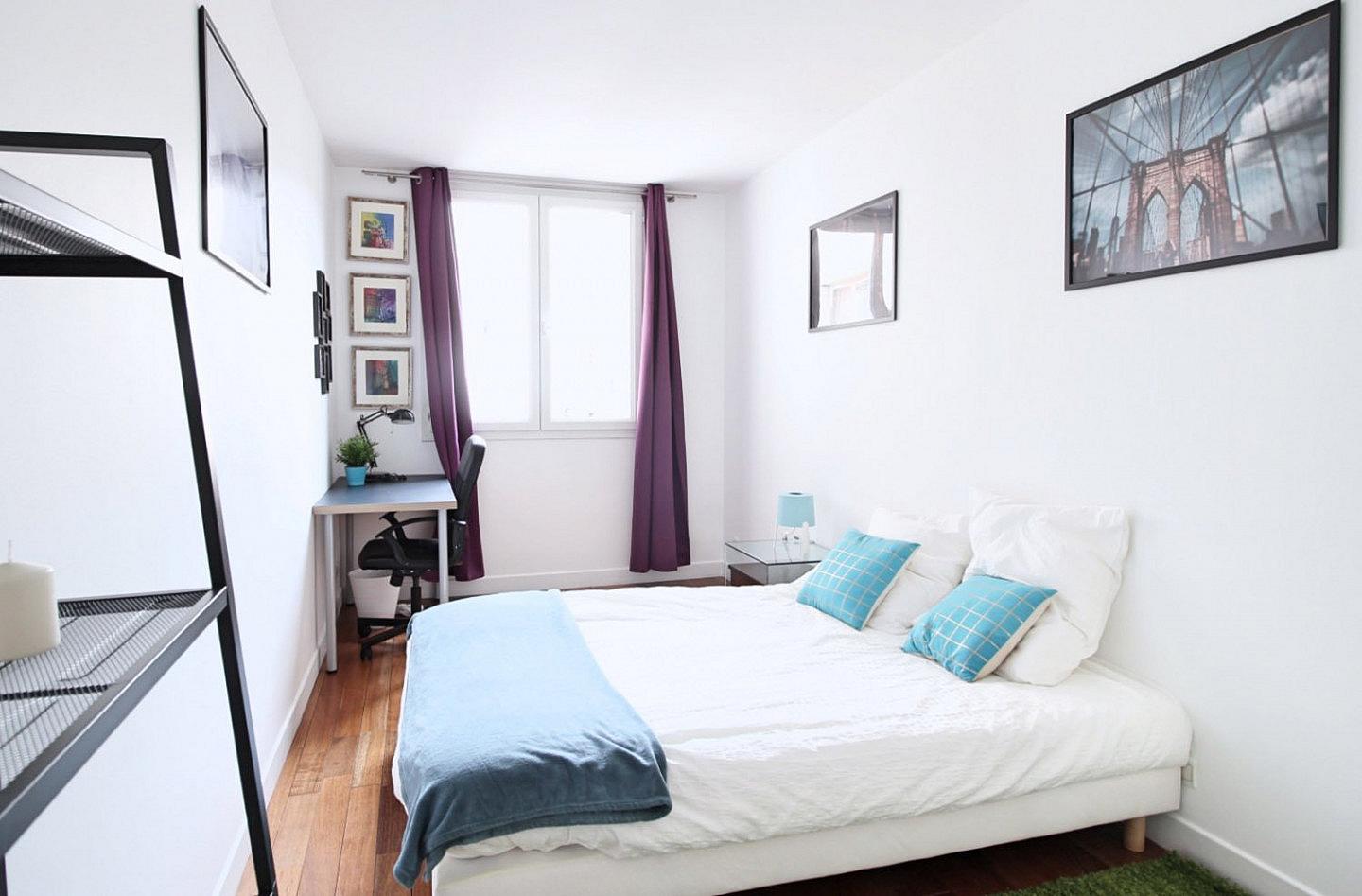  Warm And Bright Room - 14m² - PA14  -  Bright and well appointed apartment located near the Sacré Cœur  - Gallery -  10