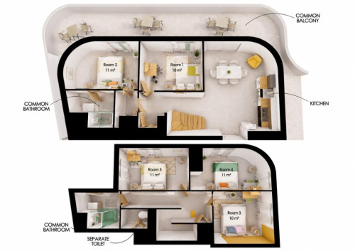 Emile Zola Home II - Gallery - 24