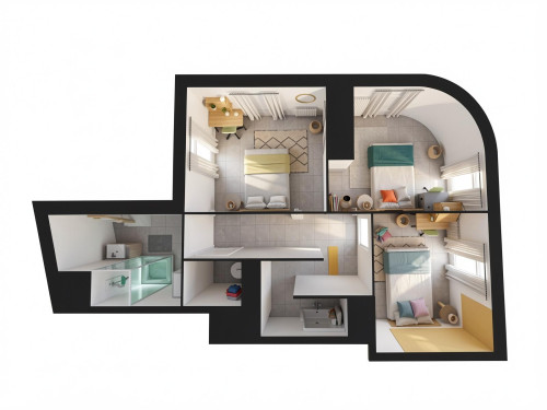 Emile Zola Home II - Gallery - 17