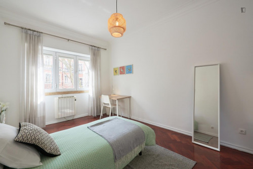 Neat and cosy single bedroom in Arroios