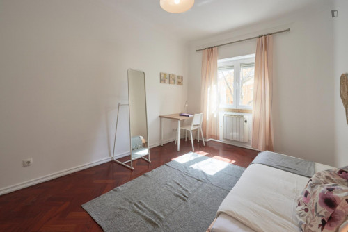 Large single bedroom in Arroios