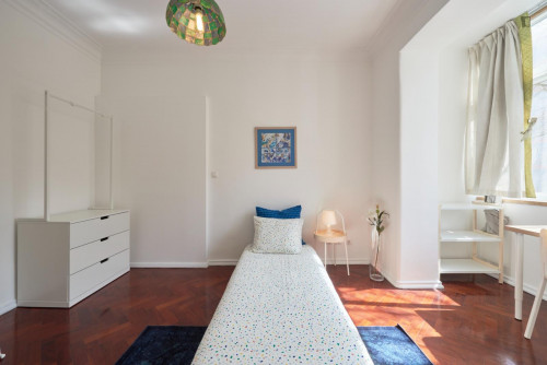 Splendid single bedroom in arroios
