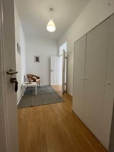 Welcoming single bedroom with a balcony, near the Baixa-Chiado metro