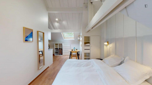 Ample studio near the Issy train station