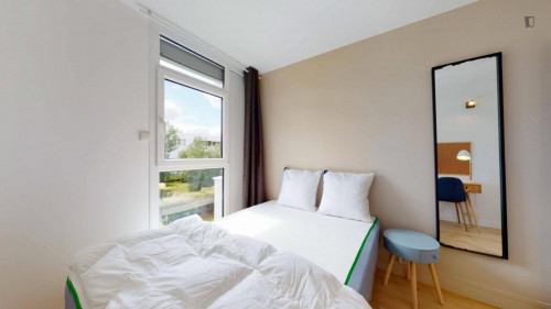 Cosy double bedroom in Guyancourt