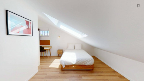 Luminous double bedroom close to Châtillon-Montrouge metro station