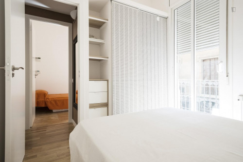 Nice double bedroom in Vila de Gràcia