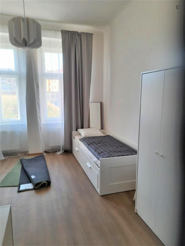 Comfy single bedroom in the Prague 2 district