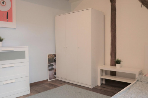 Cushy double bedroom in a 7-bedroom apartment close to I.P. Pavlova metro station