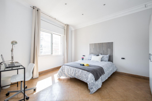 Tasteful double bedroom near the El Clot-Aragó train station - Gallery - 10