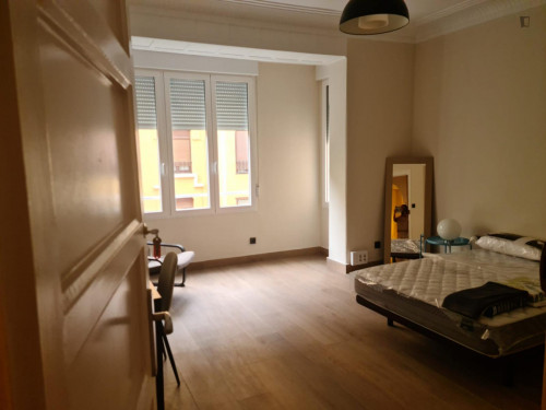 Neat double bedroom in the heart of Zaragoza next to Plaza de los Sitios