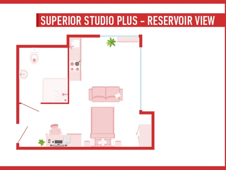 Superior Studio Plus - Reservoir View - 3