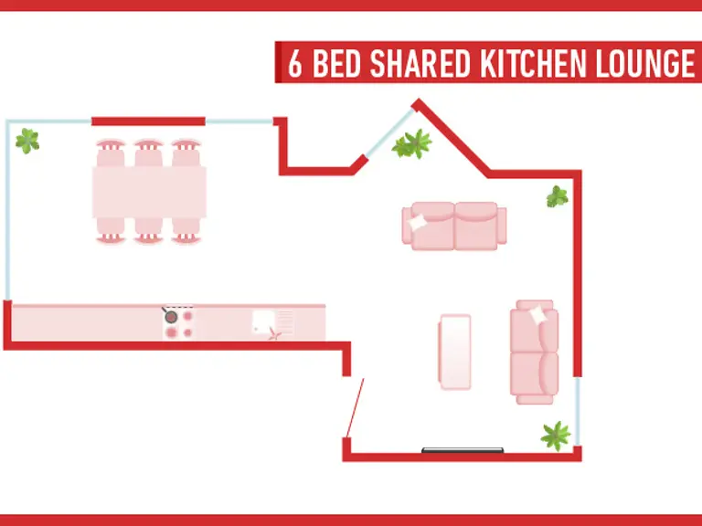 6 Bed En-Suite Plus - Courtyard View - 8