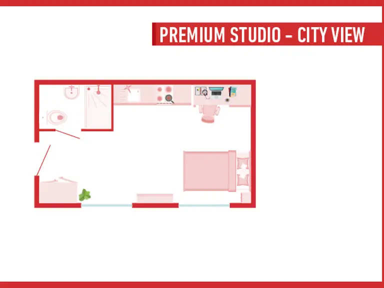  Premium Studio - City View  -  The Reservoir  - Gallery -  2