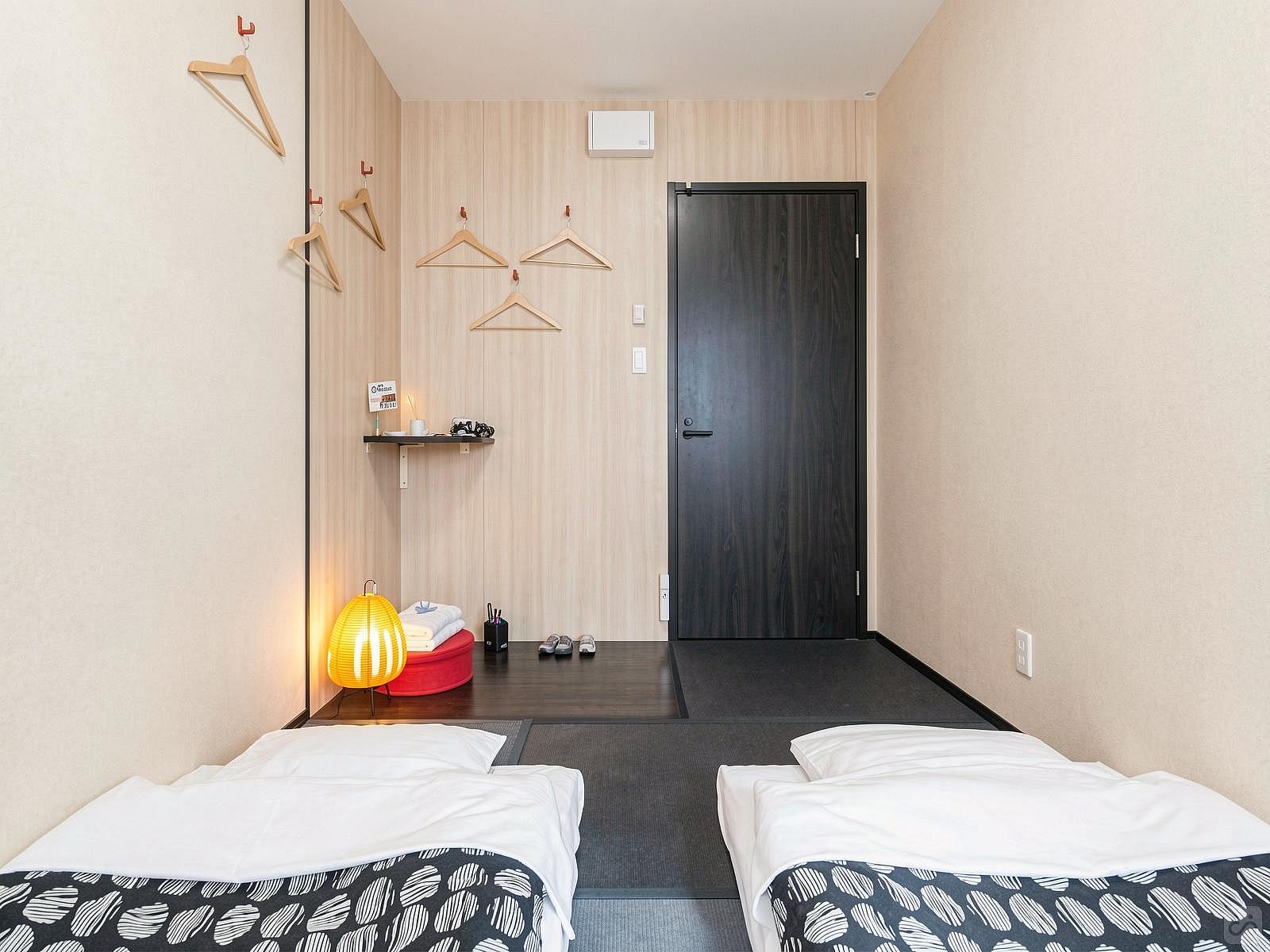 Private Twin Room With Desk&chair For Work - Charming hotel 3,5 km from the Kyoto International Manga Museum - Gallery - 27
