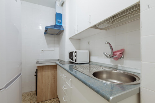 Single bedroom in a large flat, near Facultad de Derecho - Gallery - 6