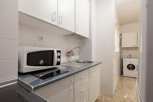 Bright single bedroom in a wide flat, close to Facultad de Derecho - Gallery - 8