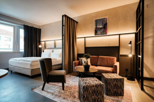Stylish studio close to Gaisburg metro station