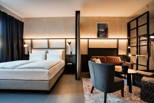 Stylish studio close to Gaisburg metro station