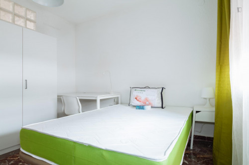 Bright double bedroom near Campus de Fuentenueva UGR