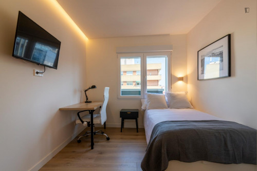 Appealing single bedroom near the popular Palau de la Música de València