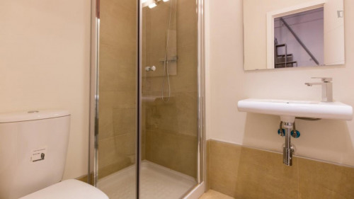 Studio, with outdoor area