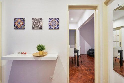 Attractive double bedroom near Fundação Calouste Gulbenkian