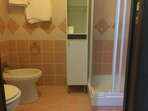 Pleasant Triple bed close to Metro Pietralata