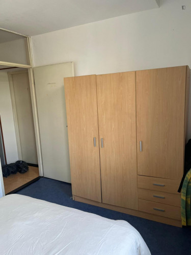 Bright double bedroom in Rotterdam