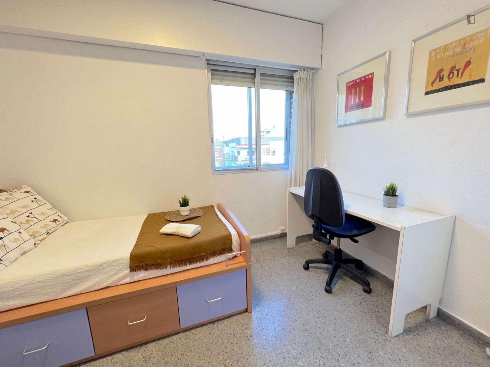  Snug Single Bedroom In Campus Blasco Ibañez  -  Snug single bedroom in Campus Blasco Ibañez  - Gallery -  1