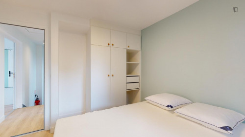 Welcoming double bedroom close to the Mairie d'Ivry metro