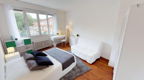 Lovely double bedroom close to the Iae Lille University School Of Management