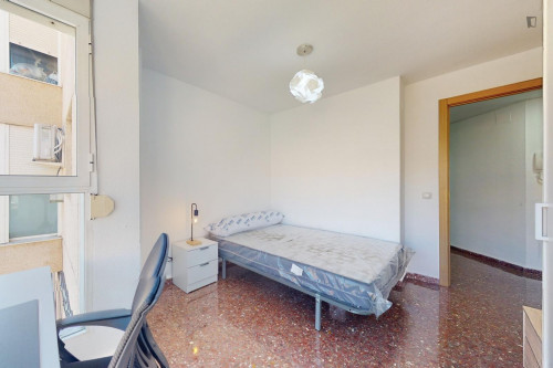 Appealing single bedroom in a property with balcony
