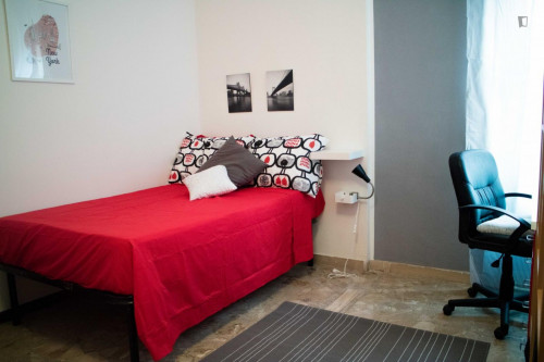Great looking single bedroom in a property with balcony and outside area