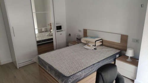 Appealing single bedroom in a property with balcony and outside area