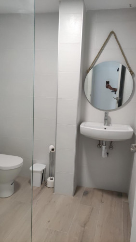 Appealing single bedroom in a property with balcony and outside area