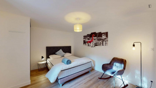 Great double bedroom in the Île de Nantes