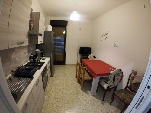 Comfy double bedroom near the San Nullo metro