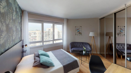 Lovely double bedroom close to Parc André Malraux - Gallery - 16