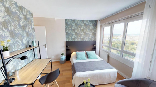 Lovely double bedroom close to Parc André Malraux - Gallery - 17