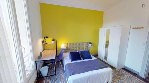 Alluring double bedroom near Jardin des plantes de Montpellier