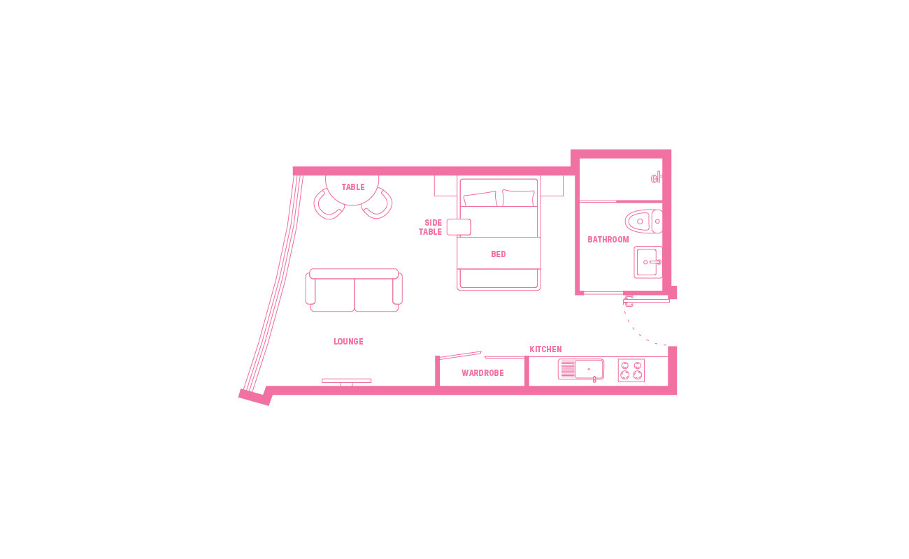  Queen Bed, Ultra Studio Suite, Standard View  -  Scape Aurora  - Gallery -  4