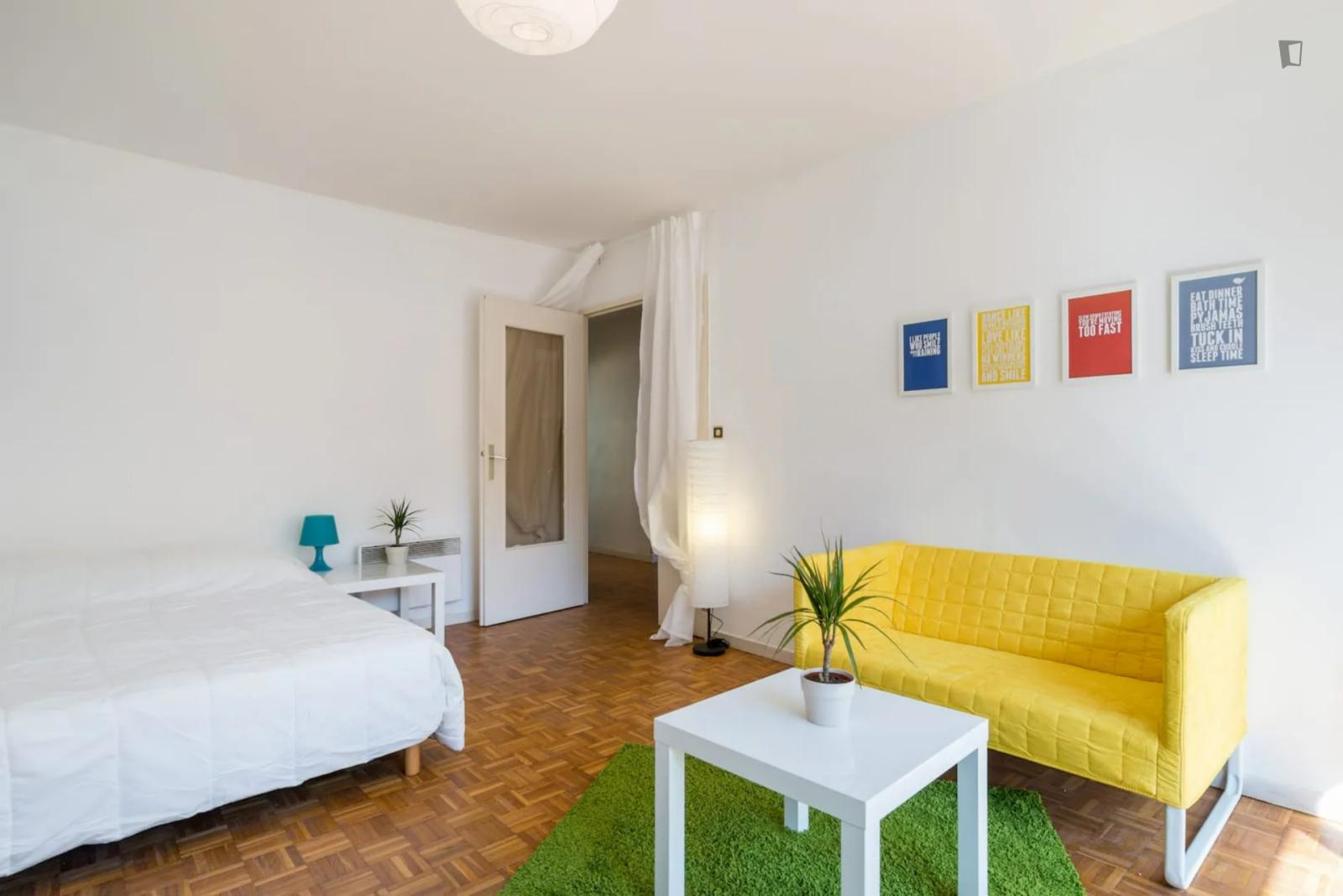 Cosy Double Bedroom Close To Place Guichard Bourse Du Travail Metro - Cosy double bedroom close to Place Guichard Bourse du Travail metro - Gallery - 1