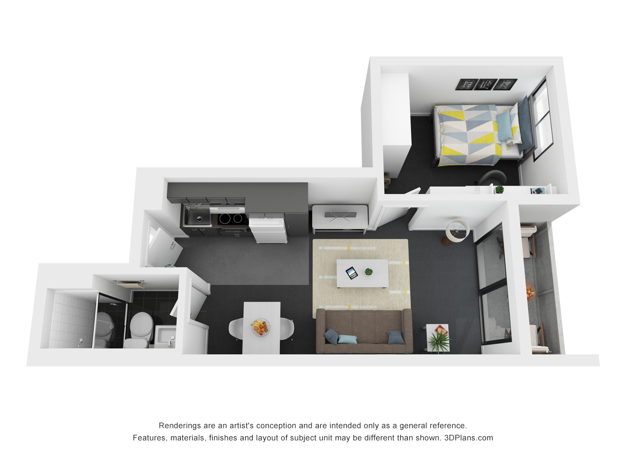  1-Bedroom Apartment Premium  -  UNSW Village  - Gallery -  1